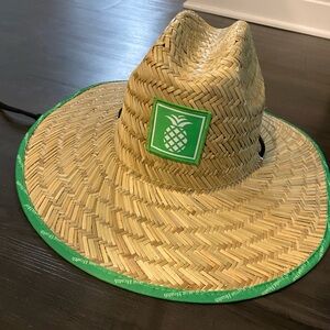 Large Straw Baptist Health Hat